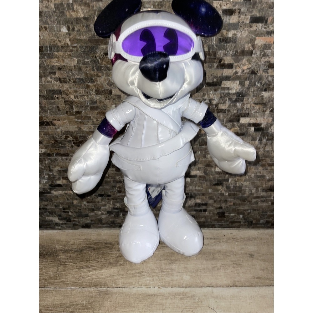 DISNEY MICKEY‎ MOUSE THE MAIN ATTRACTION SPACE MOUNTAIN JANUARY PLUSH NWOT 2022